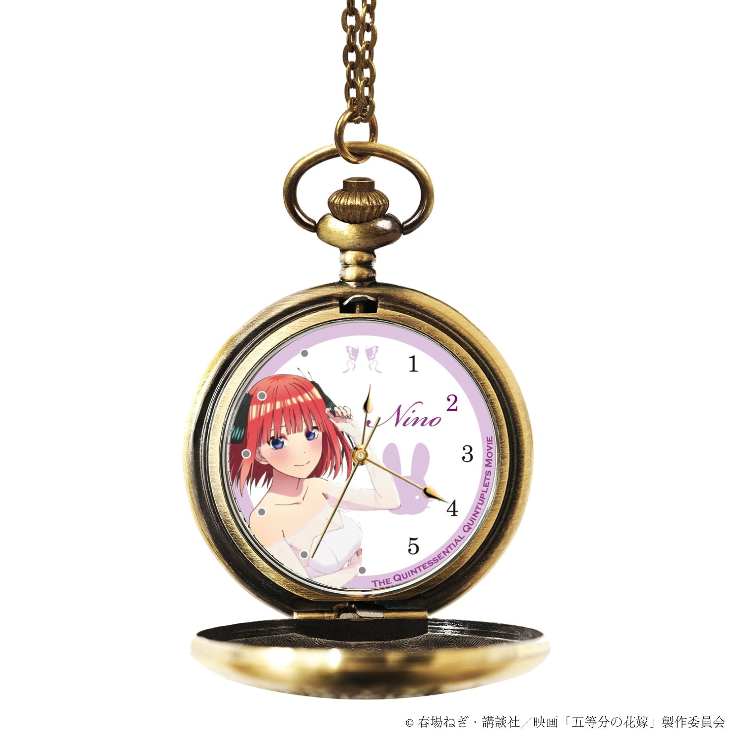 映画「五等分の花嫁」公式懐中時計 中野 二乃 - 公式通販サイト「アニメコレクション/Anime Collection」