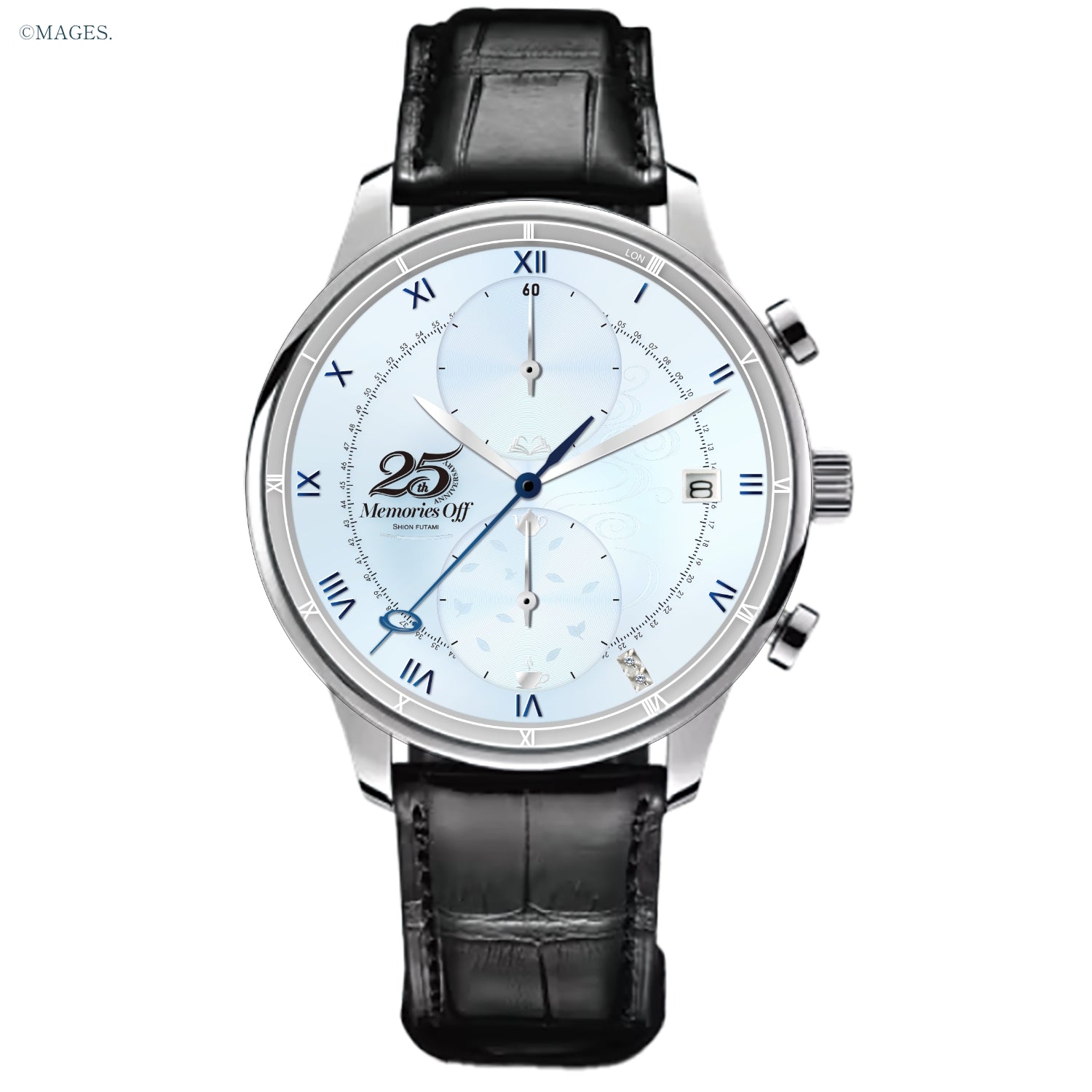 "Memories Off" 25th Anniversary Chronograph Wristwatch Shion Futami Model