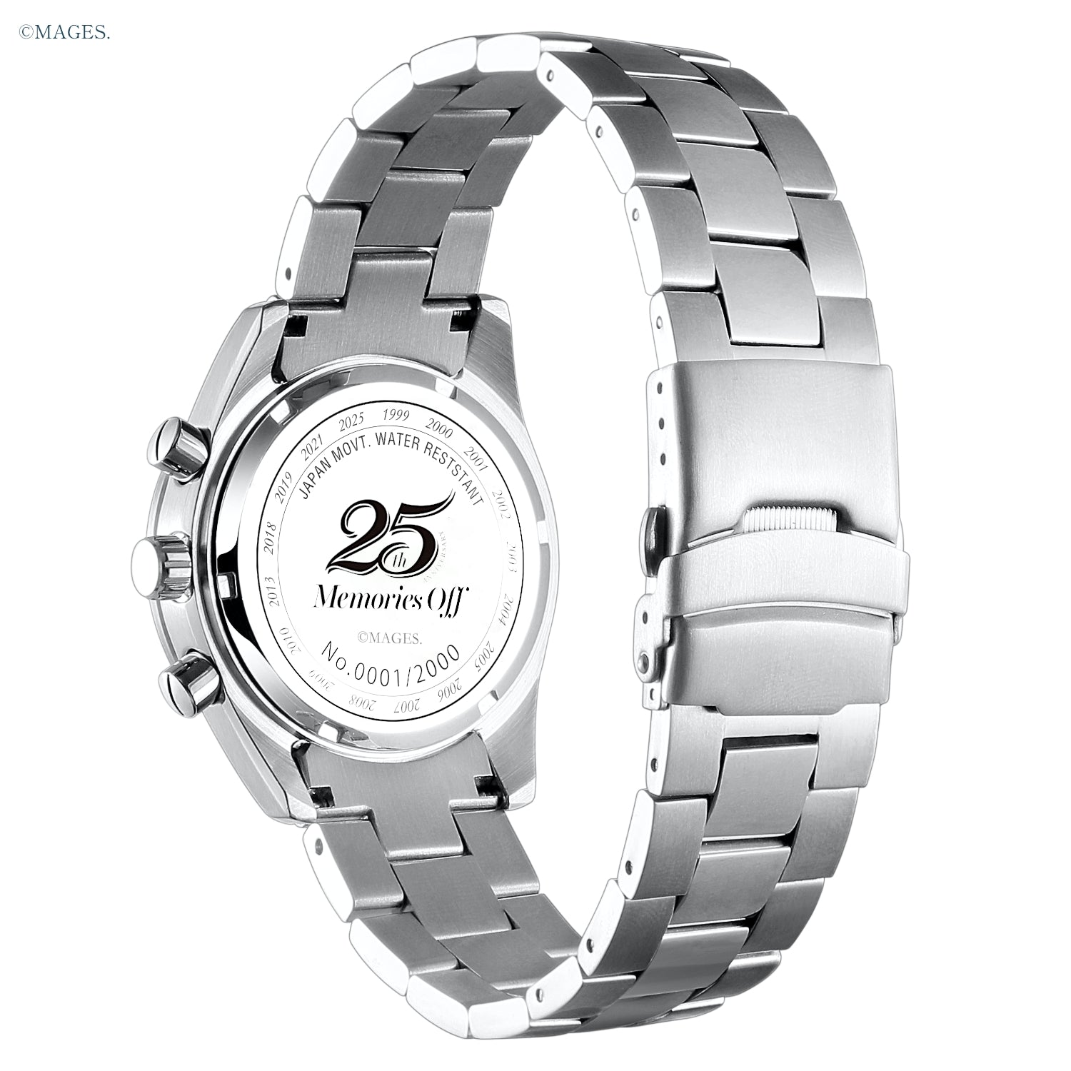 "Memories Off" 25th Anniversary Chronograph Wristwatch Shion Futami Model