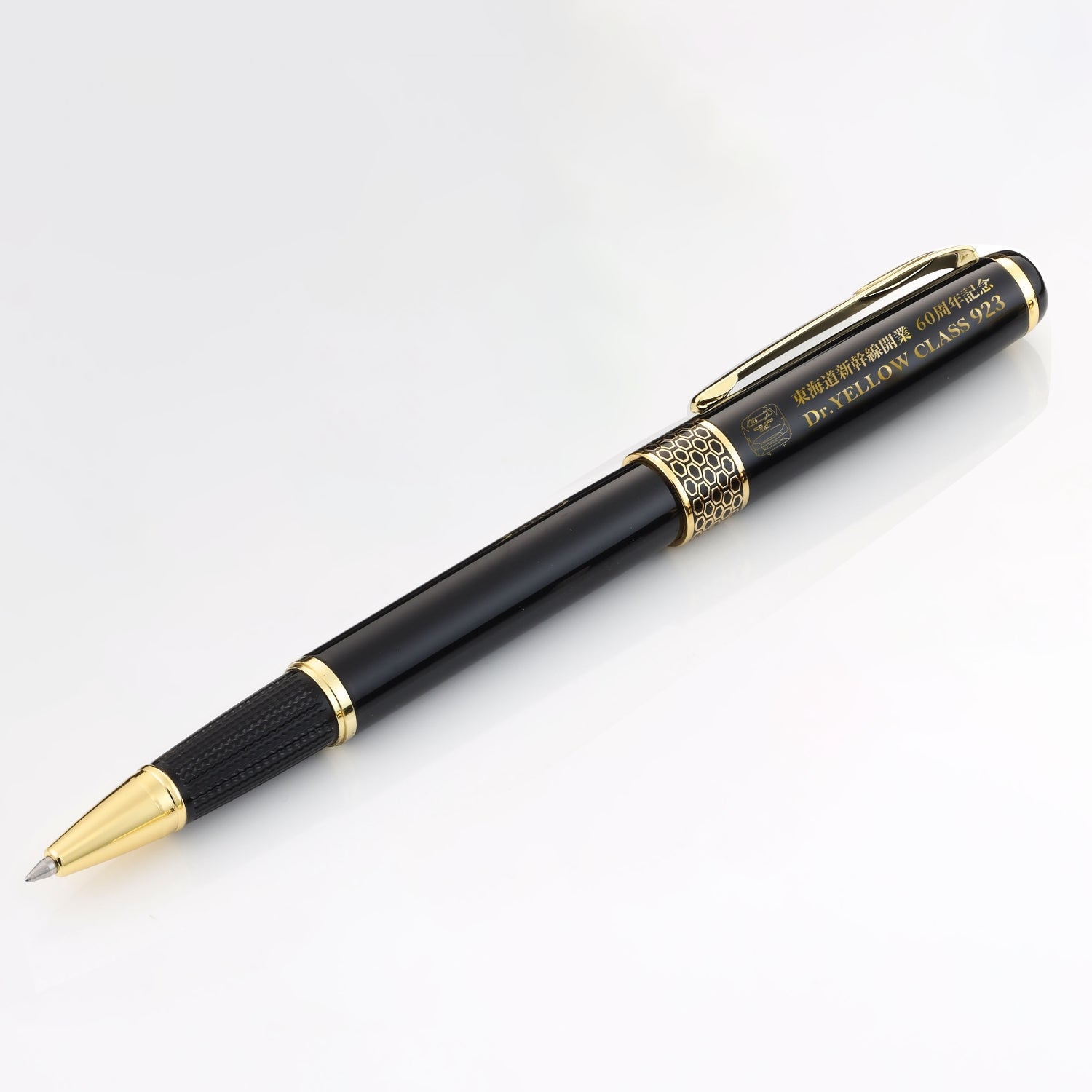 非売品]923形ドクターイエローT4が金色に輝く 特製ボールペン