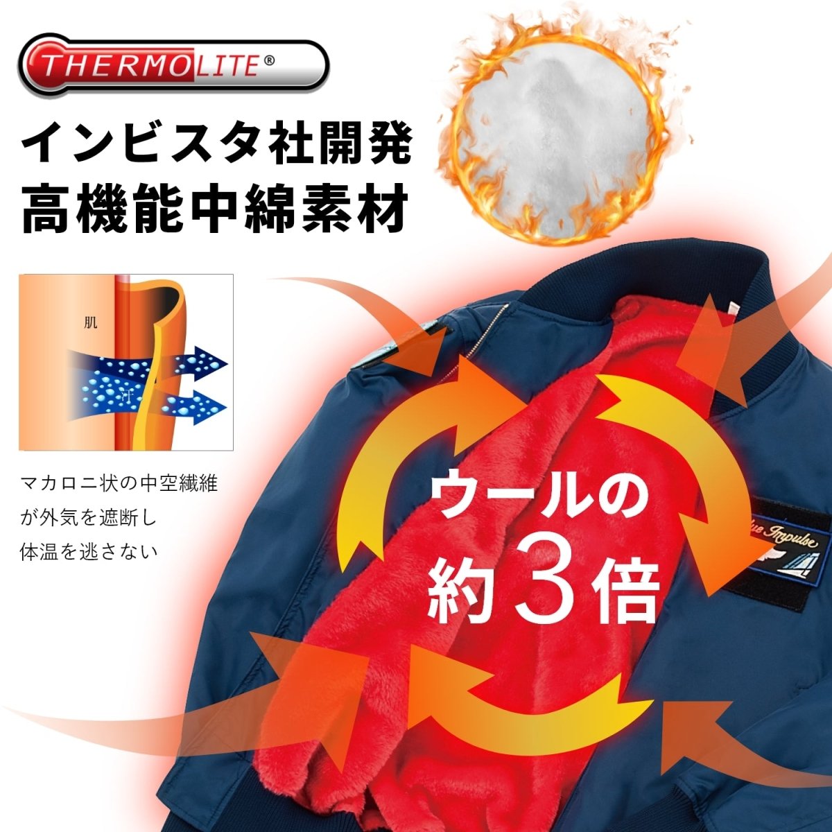 【松島基地帰還記念】THERMOLITE® ブルーインパルスブルゾン - 公式通販サイト「アニメコレクション/Anime Collection」