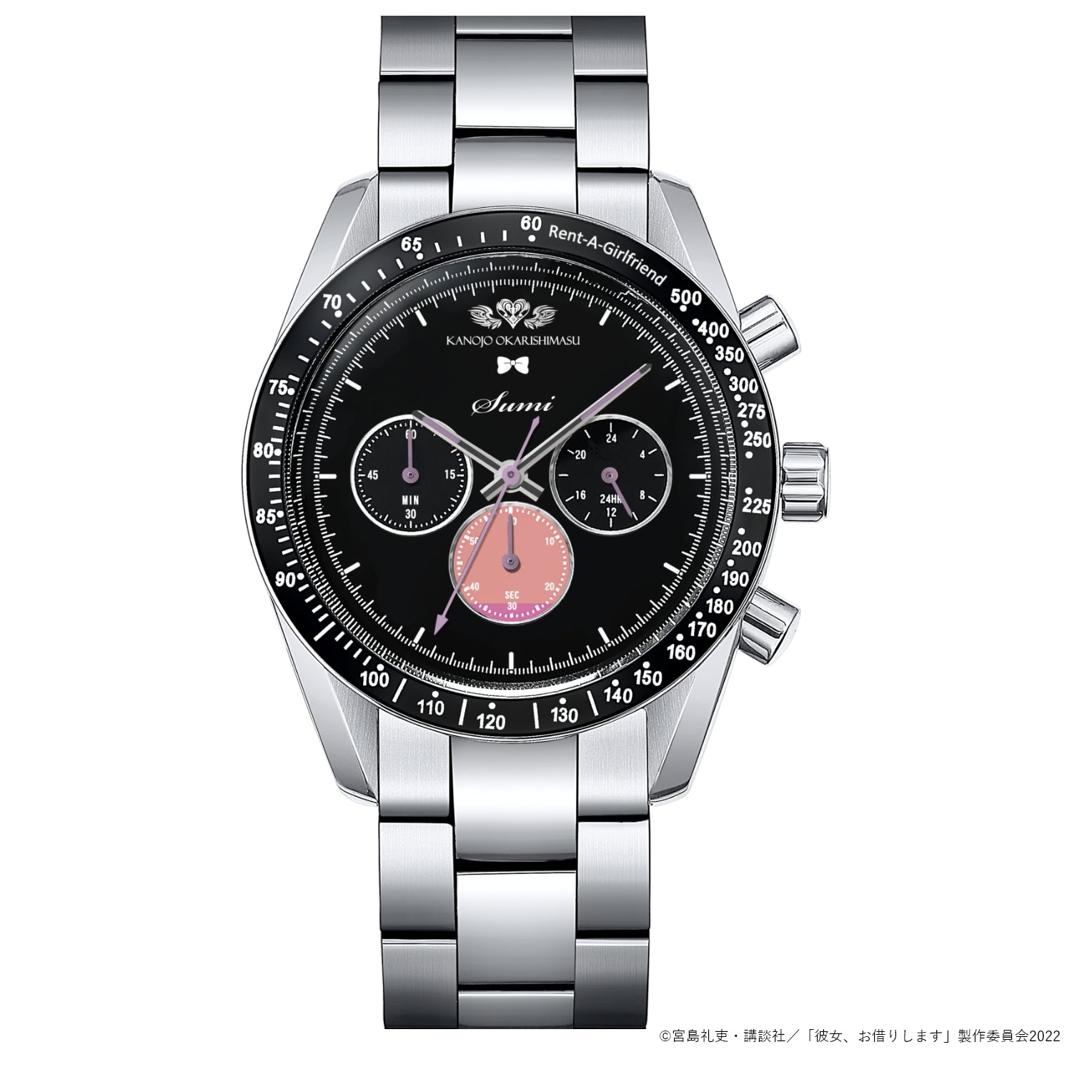 Rent-A-Girlfriend Chronograph wristwatch|Sumi Sakurasawa